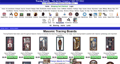 Desktop Screenshot of masonictracingboards.com